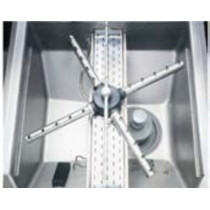 Lave-batterie de cuisine gris 550x700 mm Sans pompe de vidange