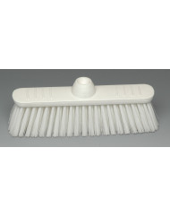 Balai mi-dur blanc 29 cm Brosshygien Thomas