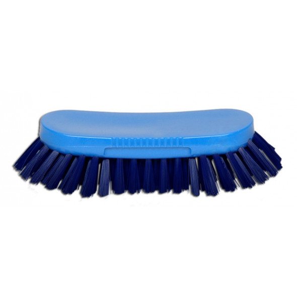 Brosse papillon mi-dur bleu 24 cm Thomas