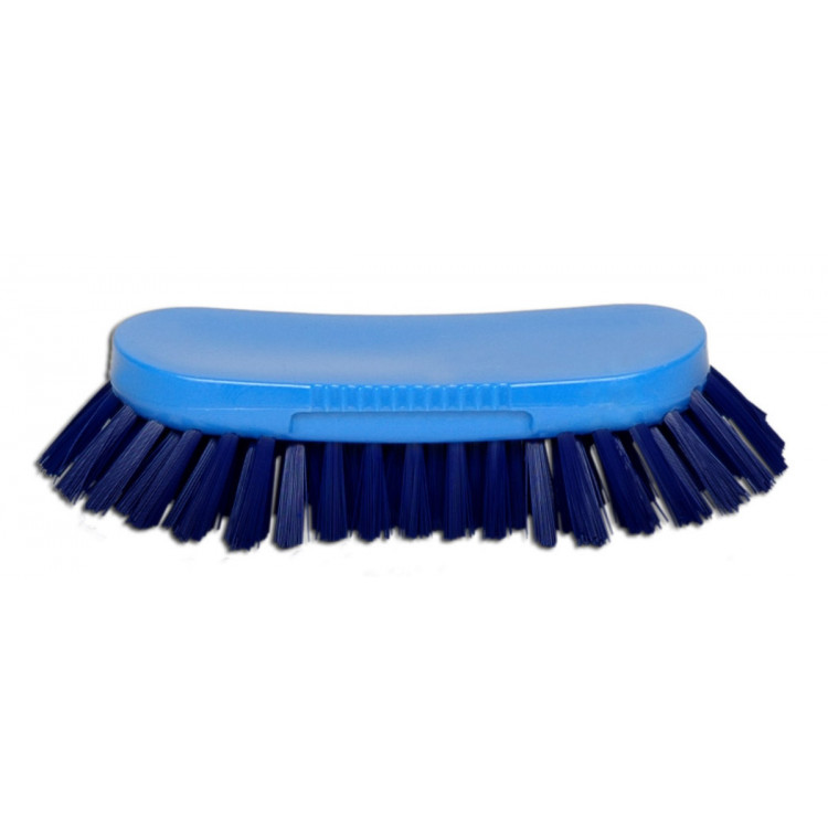 Brosse papillon mi-dur bleu 24 cm Thomas