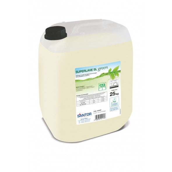 Détergent alcalin pour le lavage de la vaisselle en machine 23 KG Superlave Sl Santor