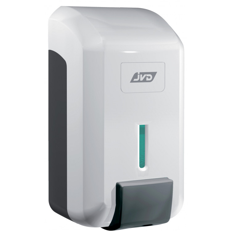 Distributeur de savon blanc 21,3x11,5x11,7 cm Jvd