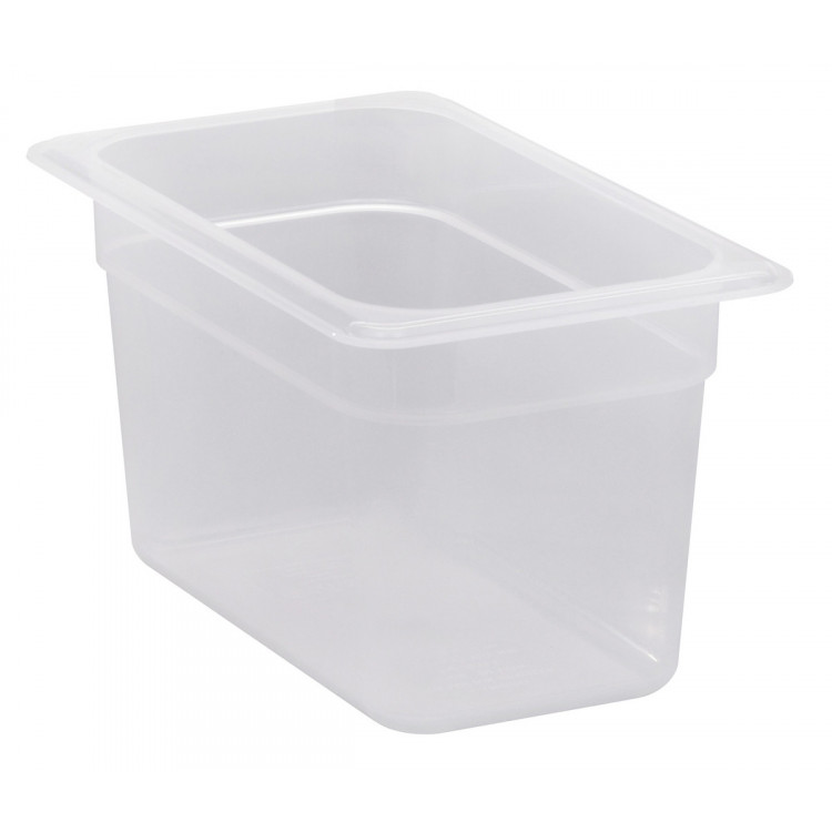 Bac GN 1/4 polypropylène (pp) P15 cm 3,7 L Cambro