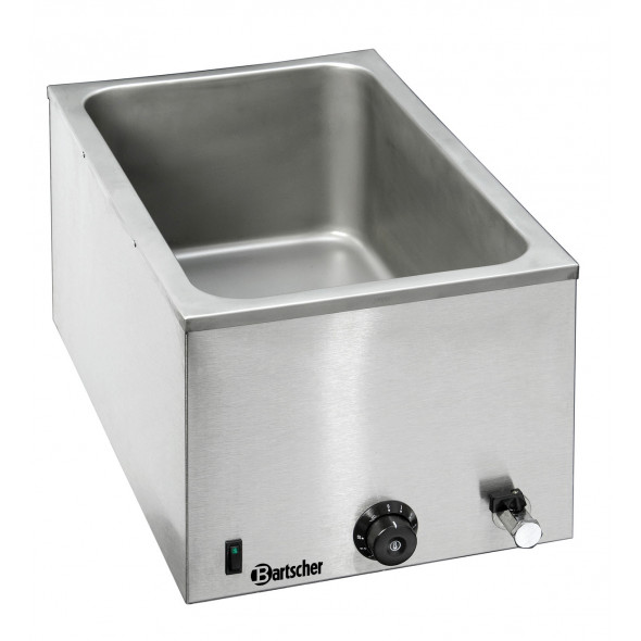 Bain-marie GN 1/1 avec vidange rectangulaire 26,1 L Bartscher