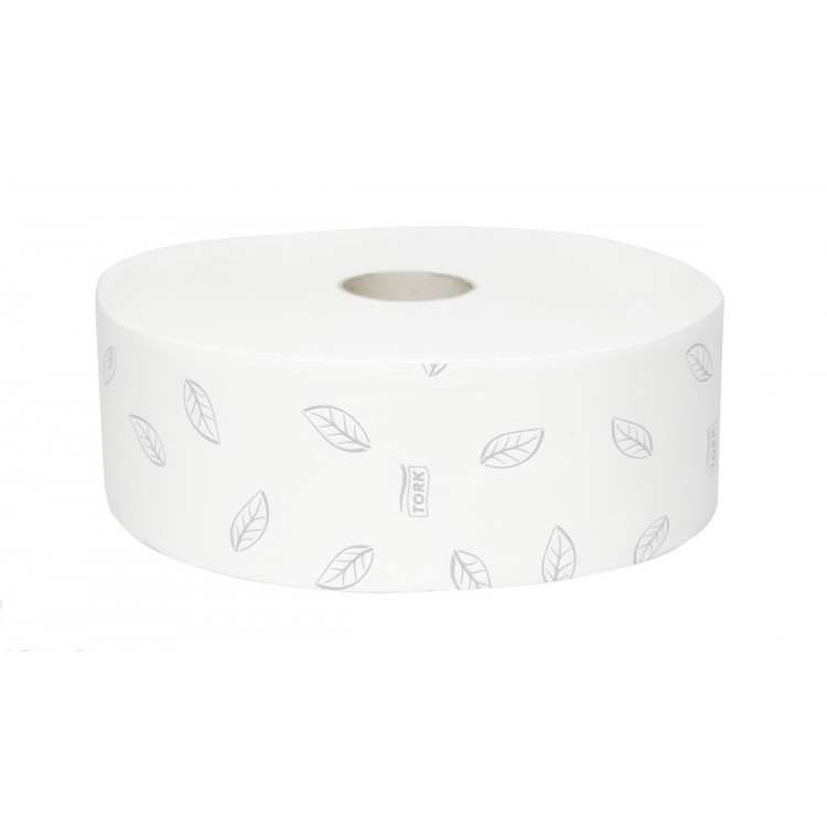 Papier jumbo blanc ouate de cellulose 360 m Tork (6 pièces)