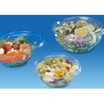 Couvercle pour saladier 450CL rond transparent Ø 30 cm 4 cm Alphaform (6 pièces)