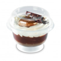 Coupe à dessert transparent Ø 9,5 cm 6,1 cm 20 cl Servipack Alphaform (25 pièces)