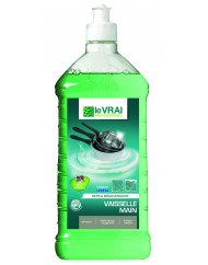 Liquide vaisselle à la main ultra dégraissant 1 L Le Vrai