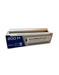 Aluminium en boîte distributrice 200 m x 33 cm