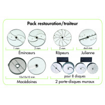 Disque Ø 190 mm Robot Coupe (6 pièces)