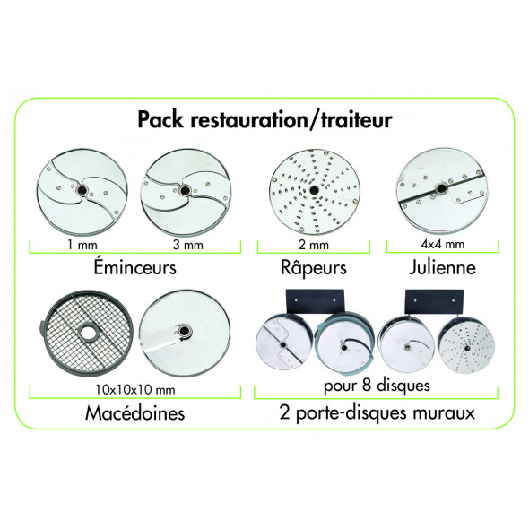 Disque Ø 190 mm Robot Coupe (6 pièces)