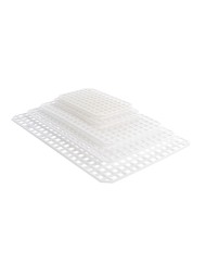 Grille pour bac plat 10L rectangulaire blanc plastique 8 mm x 32 cm Gilac