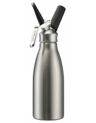 Siphon à chantilly inox 1 L Ø 10,5 cm 33,7 cm Pro.cooker