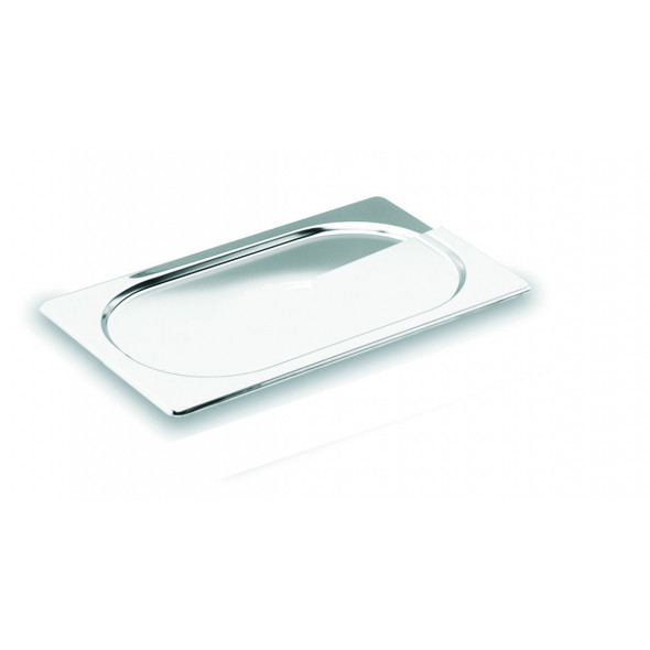 Couvercle pour bac GN 1/1 plat inox Lacor