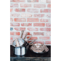 Casserole avec poignée inox Ø 28 cm 14 cm 8,6 L Qualiplus Pro.cooker