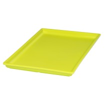 Bac rectangulaire vert mélamine 53 cm Vestah Platex