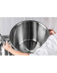 Marmite inox Sans revêtement Sans couvercle Ø 36 cm 36 cm 36 L Qualiplus Pro.cooker