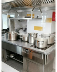 Marmite inox Sans revêtement Sans couvercle Ø 32 cm 32 cm 25 L Qualiplus Pro.cooker