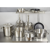 Poêle rond inox Revêtement anti-adhésif Ø 28 cm 5,5 cm 3 L Qualiplus Pro.cooker