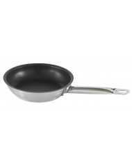 Poêle rond inox Revêtement anti-adhésif Ø 24 cm 5,5 cm 2 L Qualiplus Pro.cooker