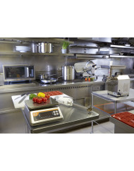 Poêle rond inox Revêtement anti-adhésif Ø 24 cm 5,5 cm 2 L Qualiplus Pro.cooker