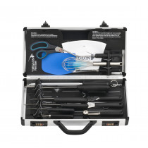 Mallette de cuisine 29 pièces aluminium 44,5x21x8,7 cm 29 éléments Deglon