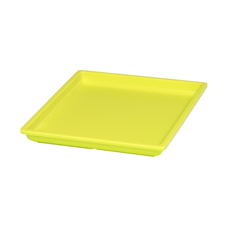 Bac rectangulaire vert mélamine 32,5 cm Vestah Platex