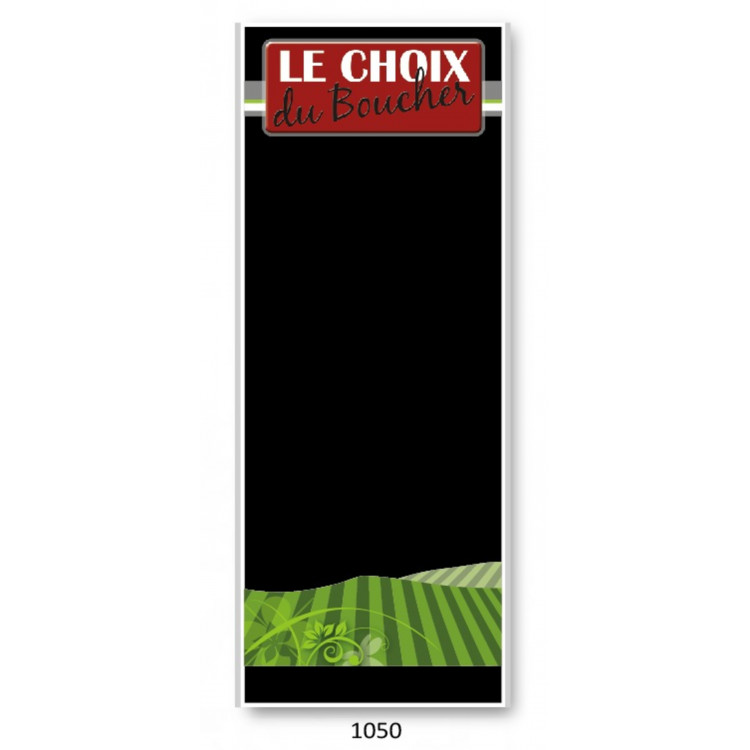 Stop trottoir rectangulaire 60 cm x 156 cm Boucherie Bequet