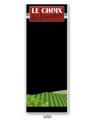 Stop trottoir rectangulaire 60 cm x 156 cm Boucherie Bequet