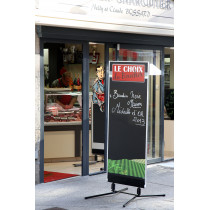 Stop trottoir rectangulaire 60 cm x 156 cm Boucherie Bequet