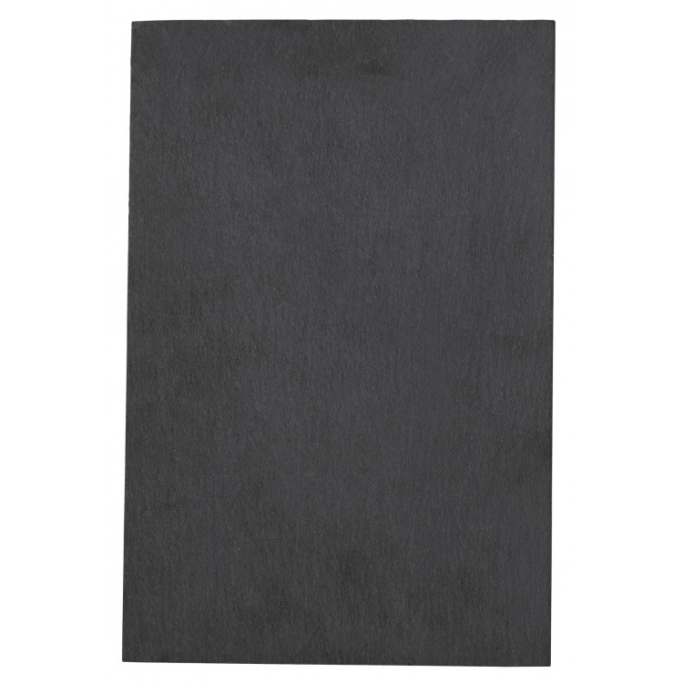 Planche rectangulaire gris ardoise 30 cm Pro.mundi (2 pièces)