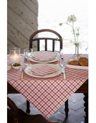 Set de table rouge papier 30x40 cm Giovanni Duni (250 pièces)