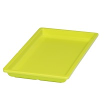 Bac rectangulaire vert mélamine 32,5 cm Vestah Platex