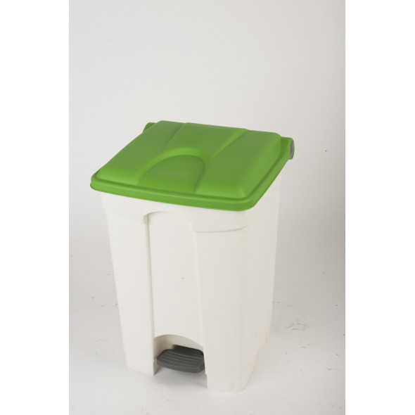 Collecteur à pédale plastique 45 L vert Probbax