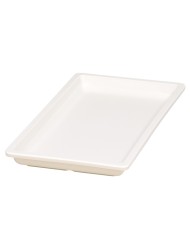 Bac rectangulaire beige mélamine 32,5 cm Vestah Platex