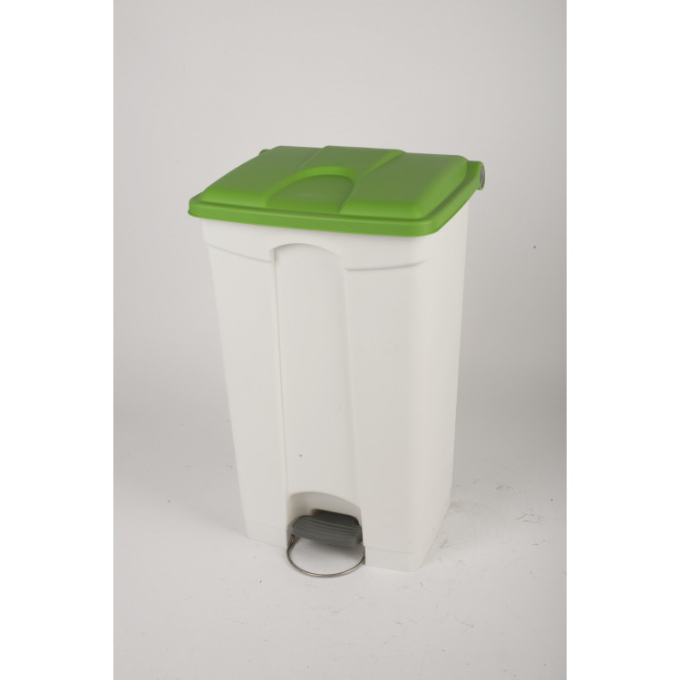 Collecteur à pédale plastique 90 L vert Probbax