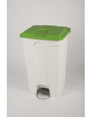 Collecteur à pédale plastique 90 L vert Probbax