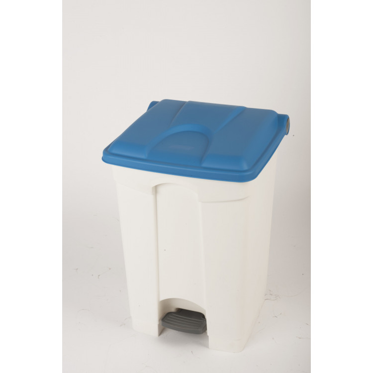 Collecteur à pédale plastique 45 L bleu Probbax