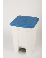 Collecteur à pédale plastique 45 L bleu Probbax