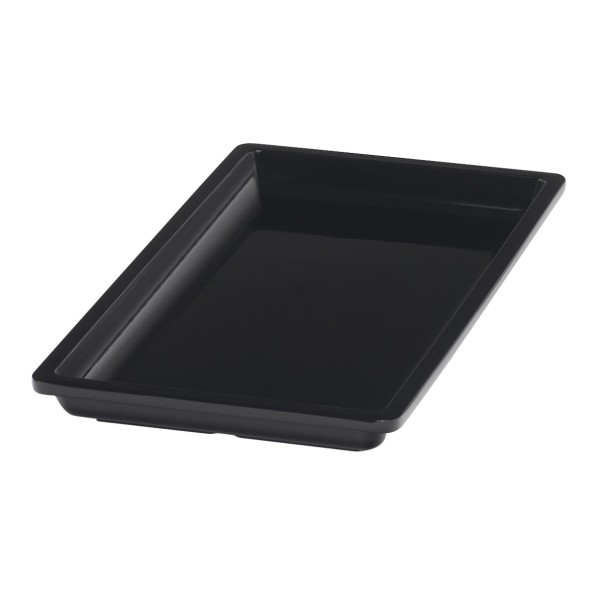 Bac noir mélamine 32,5 cm Vestah Platex