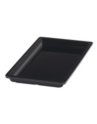 Bac noir mélamine 32,5 cm Vestah Platex