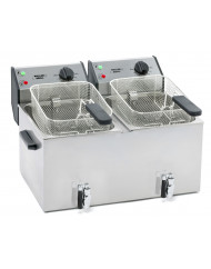 Friteuse avec robinet FD80DR 230v 16 L Roller Grill