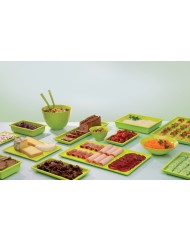 Bac vert mélamine 53 cm Vestah Platex