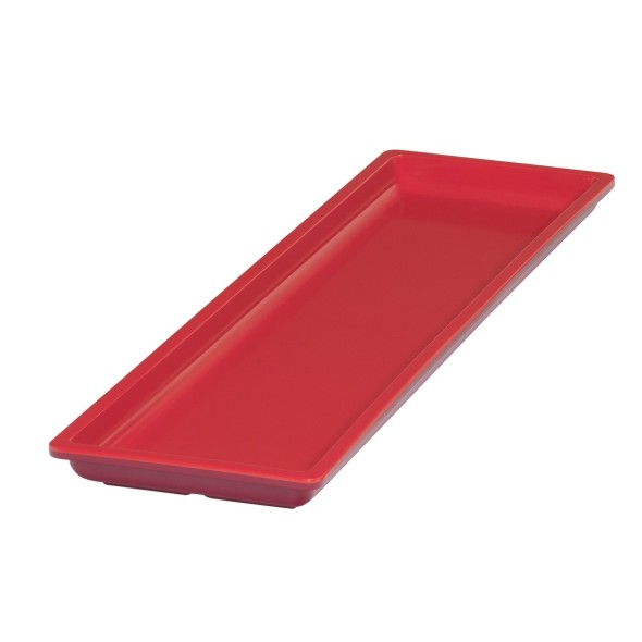 Bac rouge mélamine 53 cm Vestah Platex