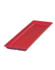 Bac rouge mélamine 53 cm Vestah Platex