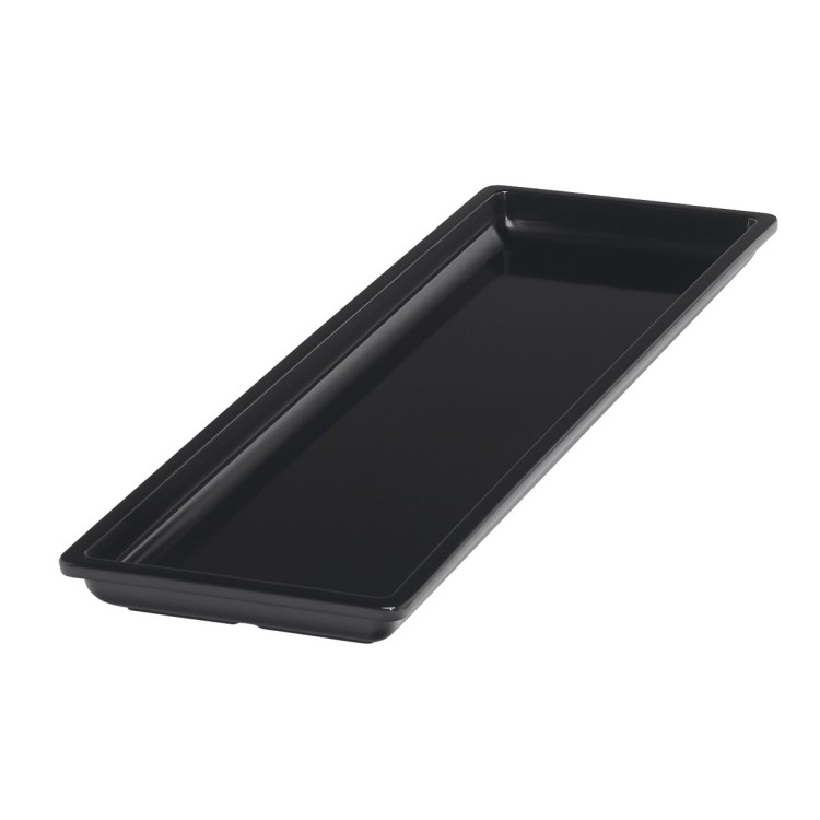 Bac noir mélamine 53 cm Vestah Platex