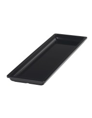 Bac noir mélamine 53 cm Vestah Platex