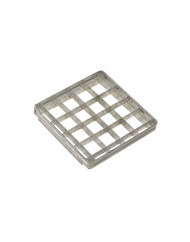 Kit couteau et poussoir 20x20 mm pour coupe-frites acier 10,7x10,7x1,5 cm L.tellier