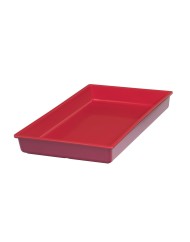 Bac rouge mélamine 53 cm Vestah Platex