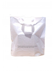 Sac bretelle plastique 650x600 mm 50 microns (250 pièces)